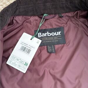 Barbour Quilted Jacket in Deep Plum